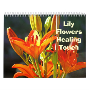 Calendrier Fleurs de Lys Toucher de Guérison Flora