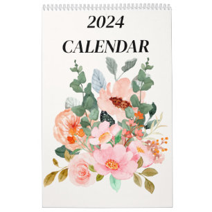 Calendrier floral 2024