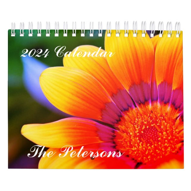 Calendrier floral 2024 (Protection)