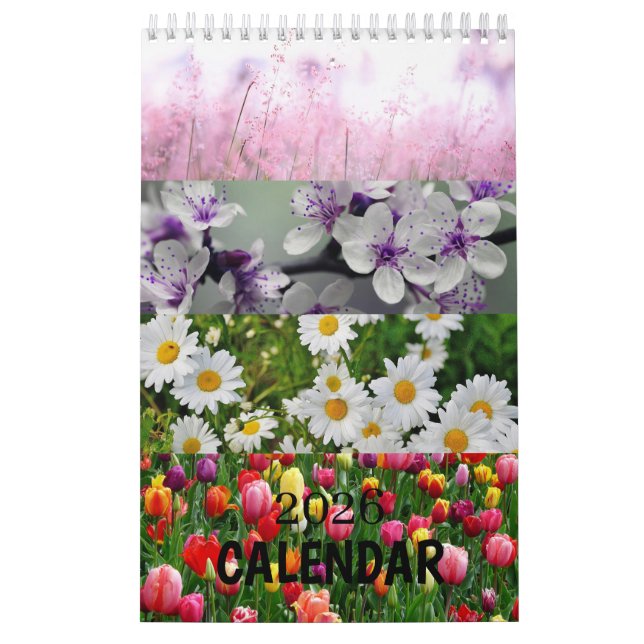 Calendrier Floral Botanical Garden Illustrations Calendar (Protection)