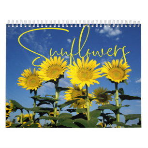Calendrier floral Sunny Sunflower
