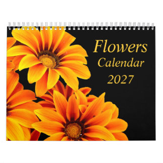 Calendrier Flower Calendar 2027