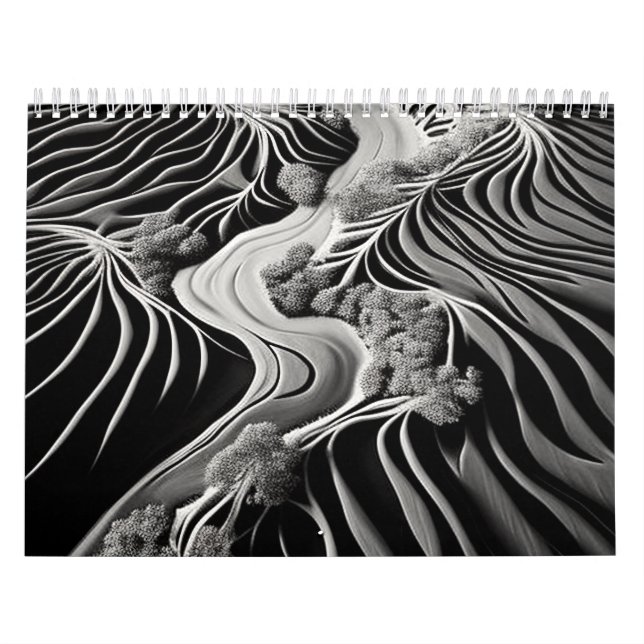 Calendrier Flux fractal (Protection)