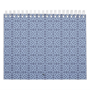 Calendrier formes circulaires motif transparent