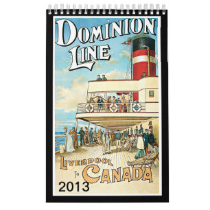 Calendrier Formes vintages de transport