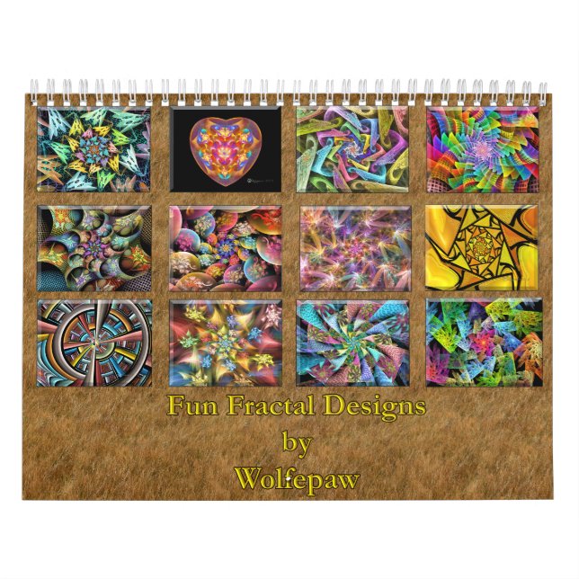 Calendrier Fractal 2024 (Protection)