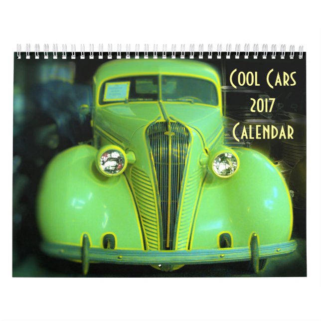 Calendrier frais des voitures 2017 (Protection)