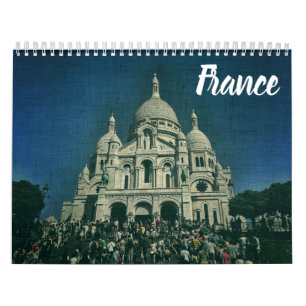 Calendrier France Paris Villes Nature Architecture Paysage