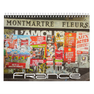 Calendrier France Paris Villes Nature Architecture Paysage