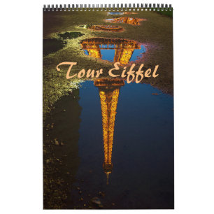 Calendrier France TOUR EIFFEL Paris -