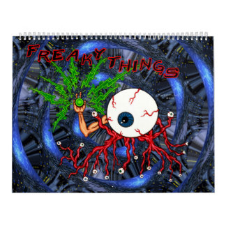 Calendrier Freaky Things