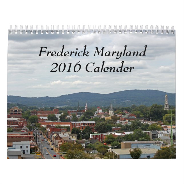 Calendrier Frederick Maryland 2016 (Protection)