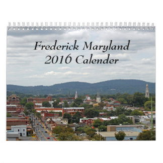 Calendrier Frederick Maryland 2016