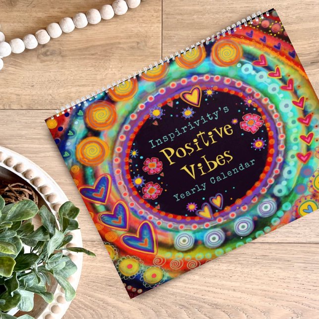 Calendrier Fun Inspirationnel Vibes Positives Inspiribilité (Créateur téléchargé)