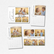 Funny & Relaxed Family Moments 2026 Photo Calendar