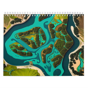 Calendrier Futuristic Marshlands