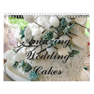Calendrier Gâteaux de mariage extraordinaires