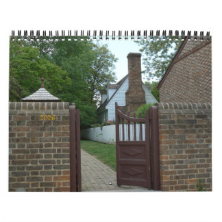 Calendrier Gates and Fences of the USA calendar