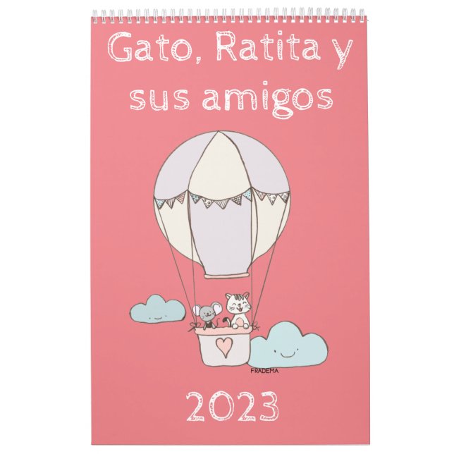 Calendrier Gato, Ratita y sus amigos. (Protection)