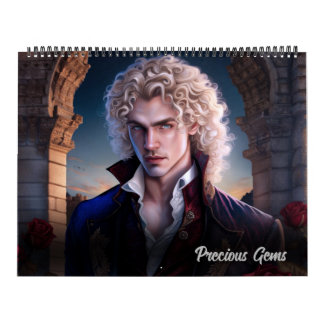 Calendrier Gemmes précieuses Art gothique de Pierre de naissa