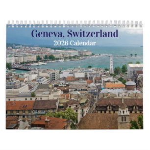Calendrier Genève, Suisse 2025