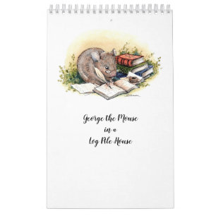 Calendrier George la souris avec l'art par Alissa Hansen Cale