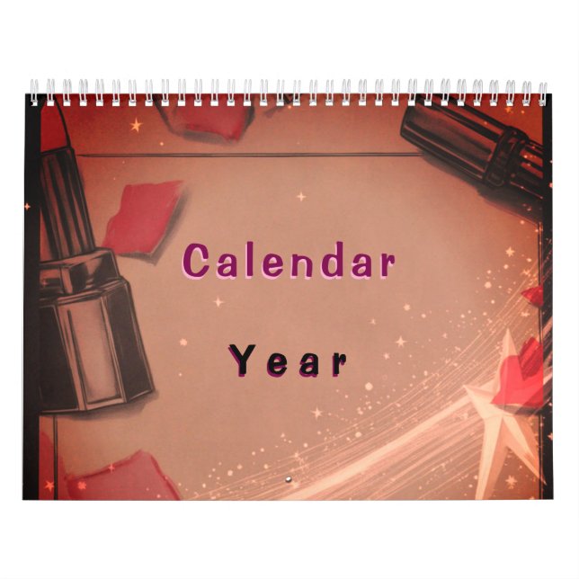 Calendrier Glam rétro (Protection)