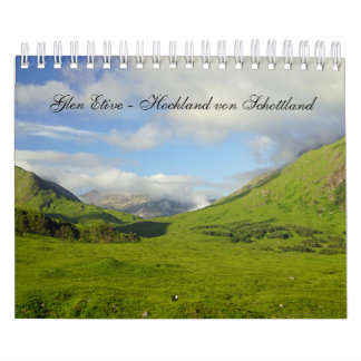 Calendrier Glen Etive