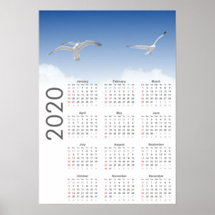 Calendrier Goéland 2020 Poster