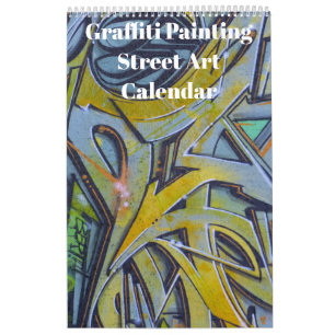 Calendrier Graffiti coloré Peinture Street Art 2023