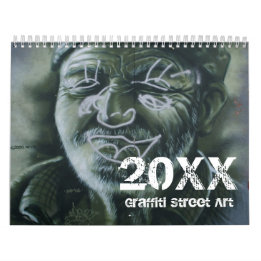 Calendrier Graffiti Street Art Calendar 20xx