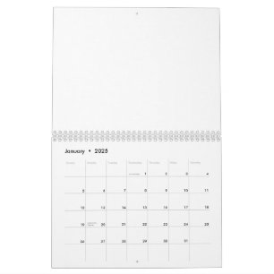 Calendrier Gros plan d'une manche blanche faite d'un p lisse