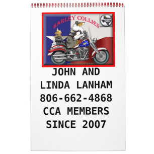 Calendrier Harley Collies