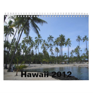 CALENDRIER HAWAÏ 2012