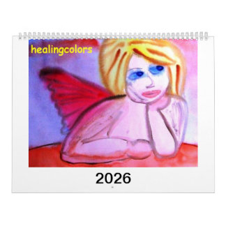 Calendrier healingcolors calendar 2026