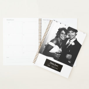 Calendrier hebdomadaire 2027 Mariage récent Photo