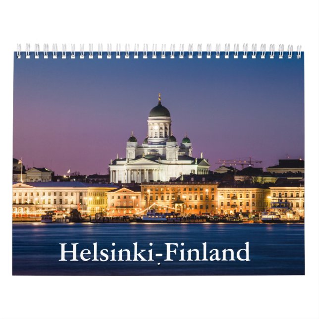 Calendrier Helsinki-Finlande (Protection)