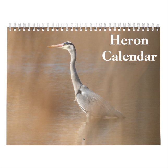 Calendrier Heron Bird 2025 (Protection)
