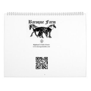 Calendrier Highland Pony 2023
