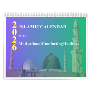 Calendrier Hijri 2026 - Avec Hadithes Islamiques