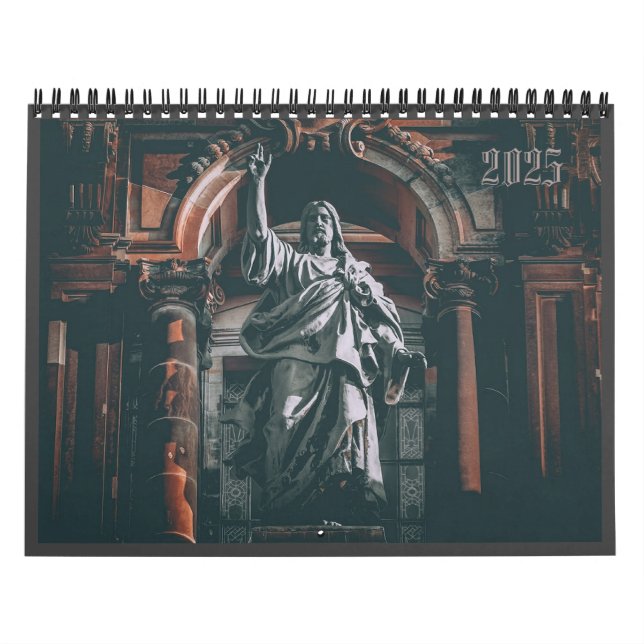 Calendrier Histoire de Jésus Christ dans le croquis Calendrie (Protection)