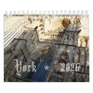 Calendrier Historic York 2026