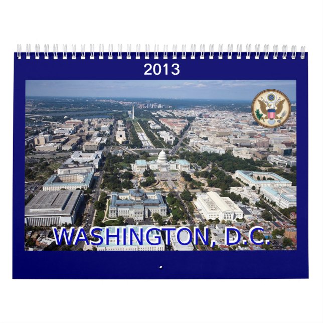 Calendrier historique 2013 Washington DC (Protection)