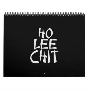 Calendrier HO Lee Chit drôle asiatique