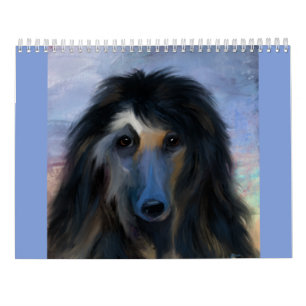 Calendrier Hound afghan 2025
