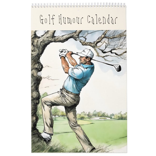 Calendrier Humour golf (Protection)