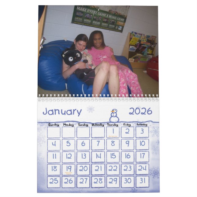 Calendrier iCarly (Jan 2026)