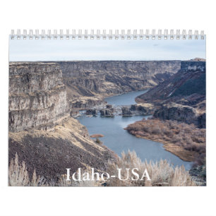 Calendrier Idaho-USA