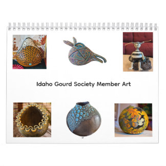 Calendrier IDGS Member Gourd Art 2026 Calendar