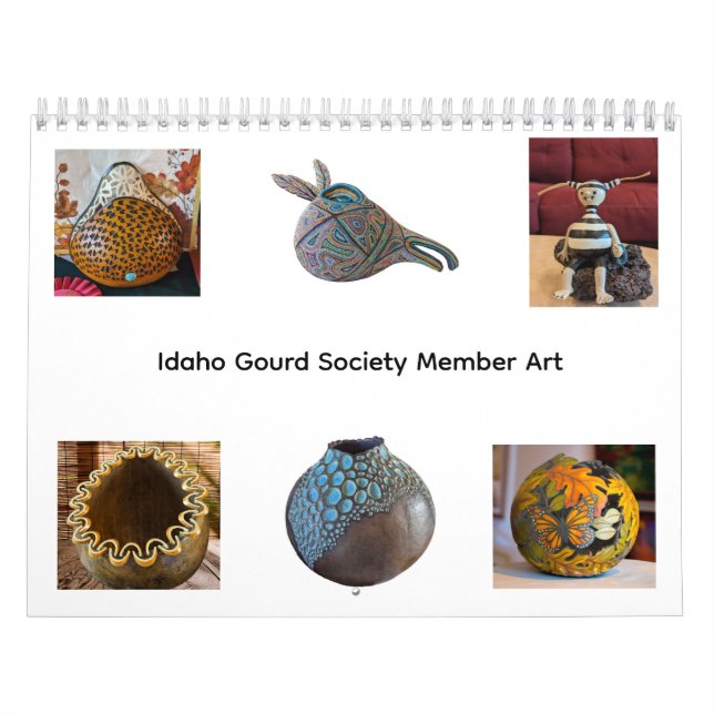 Calendrier IDGS Member Gourd Art 2026 Calendar (Protection)